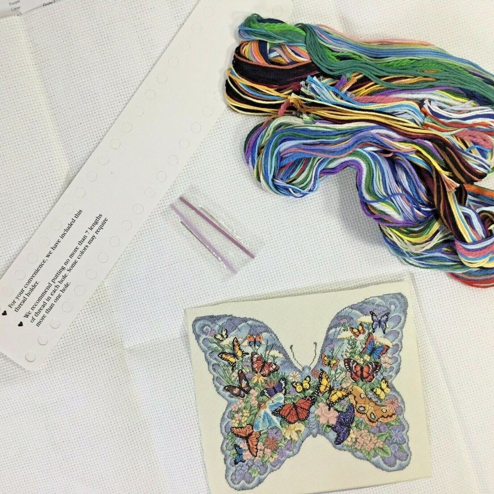 Dimensions~Gold Collection~Flying Flowers~Vtg 1999 - Picture 4 of 7